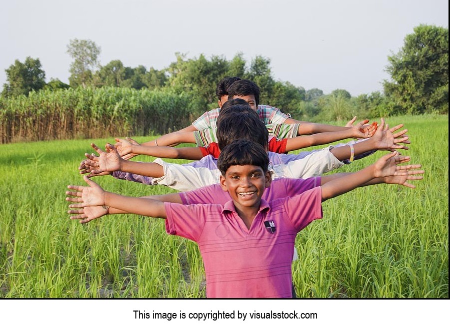 Agriculture ; Arms Outstretched ; Bonding ; Boys ;