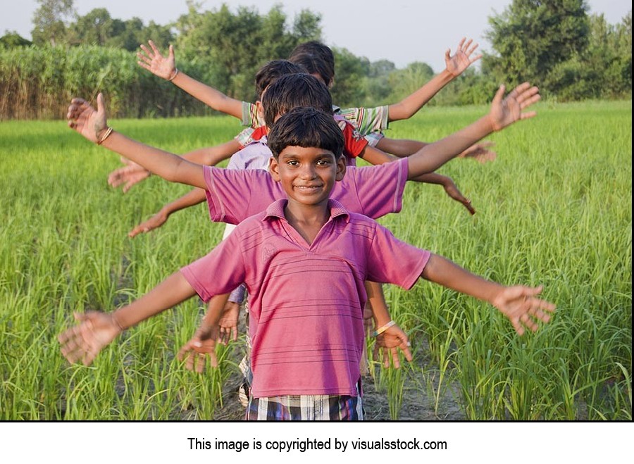 Agriculture ; Arms Outstretched ; Bonding ; Boys ;