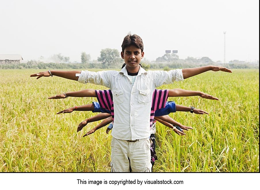 Agriculture ; Arms Outstretched ; Bonding ; Boys ;