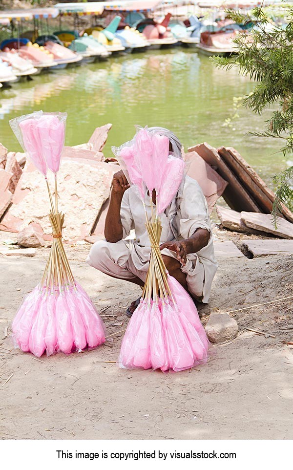 1 Person Only ; Abundance ; Adult Man ; Candyfloss