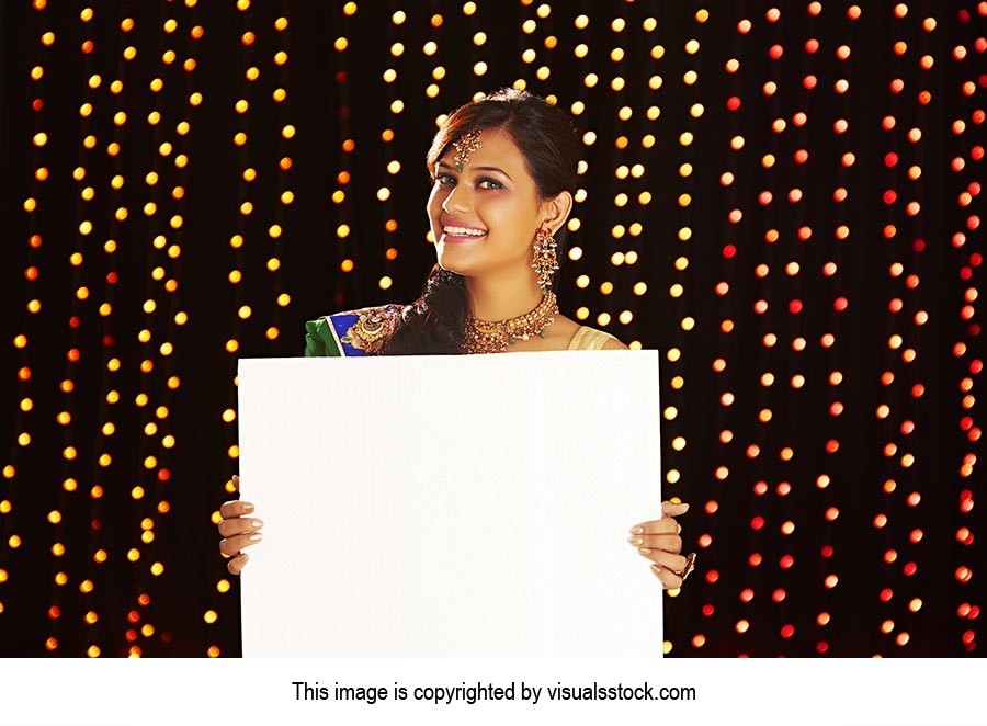 Indian Woman Diwali Message board