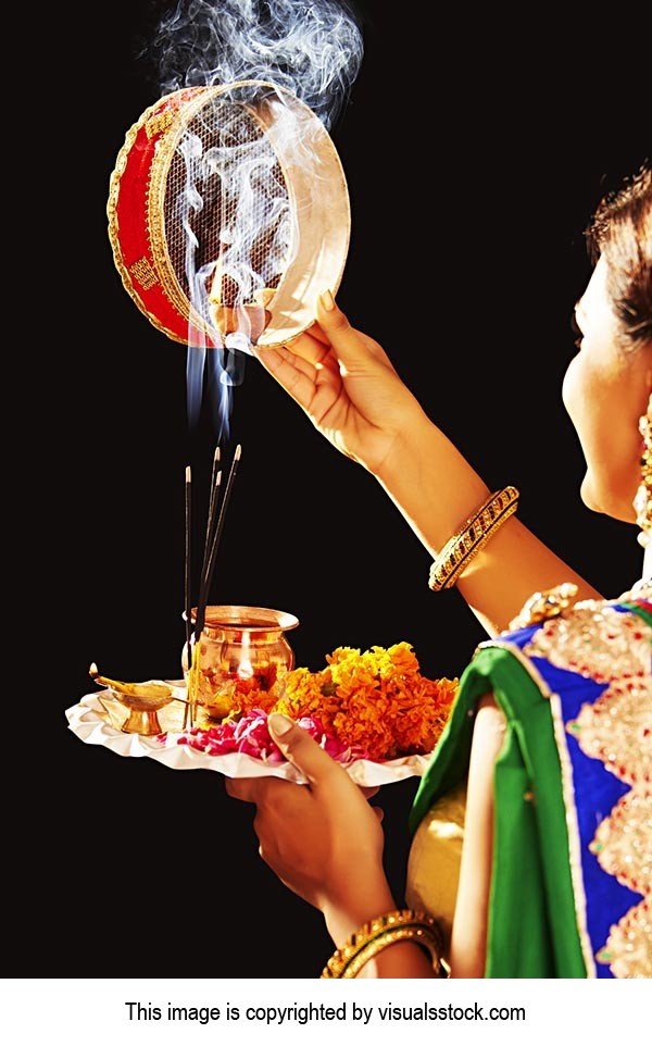 Lady Karva Chauth Pooja