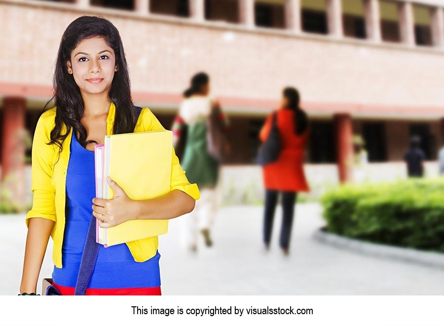 1 Person Only ; 20-25 Years ; Bag ; Book ; Campus 