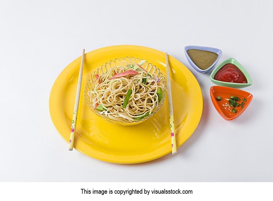 Arranging ; Bowl ; Chinese ; Chopsticks ; Chutney 