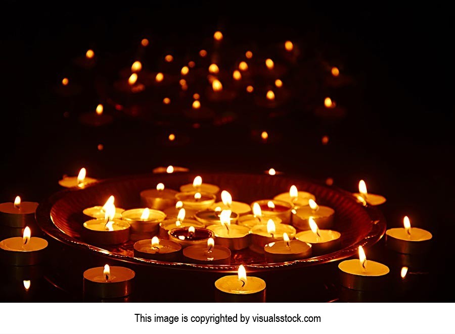 Abundance ; Arranging ; Black Background ; Burning