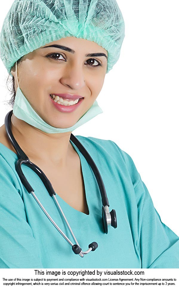 indian Female Surgeon Doctor