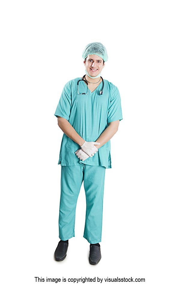 Male Surgeon Doctor Standing