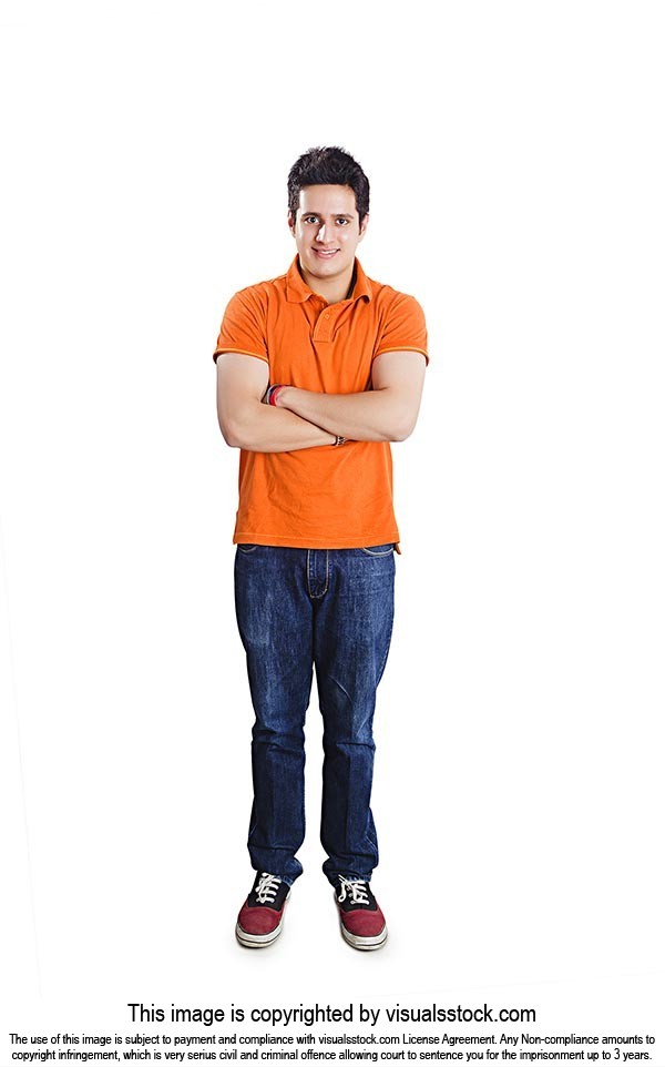 Man Standing Arms Crossed