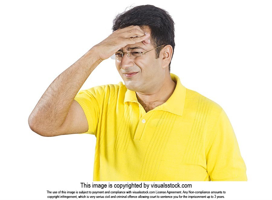 Indian Man Pain Headache