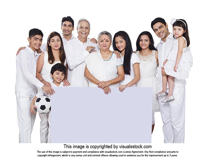 Group Multi-generation Family Holding Whiteboard