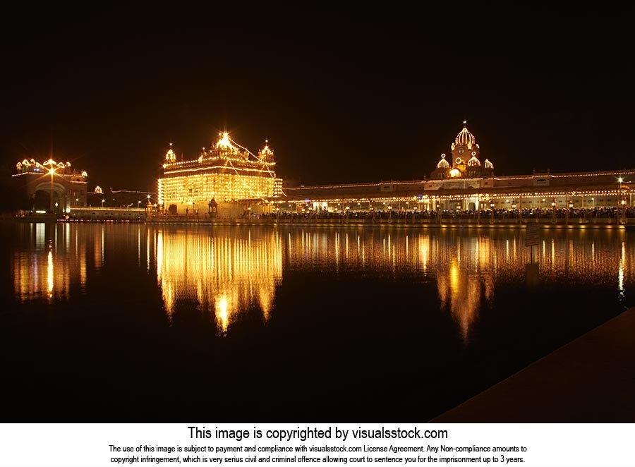 Golden Temple Amritsar God Lights