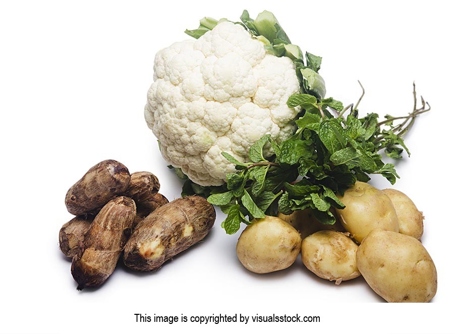 Abundance ; Arranging ; Assortment ; Cauliflower ;