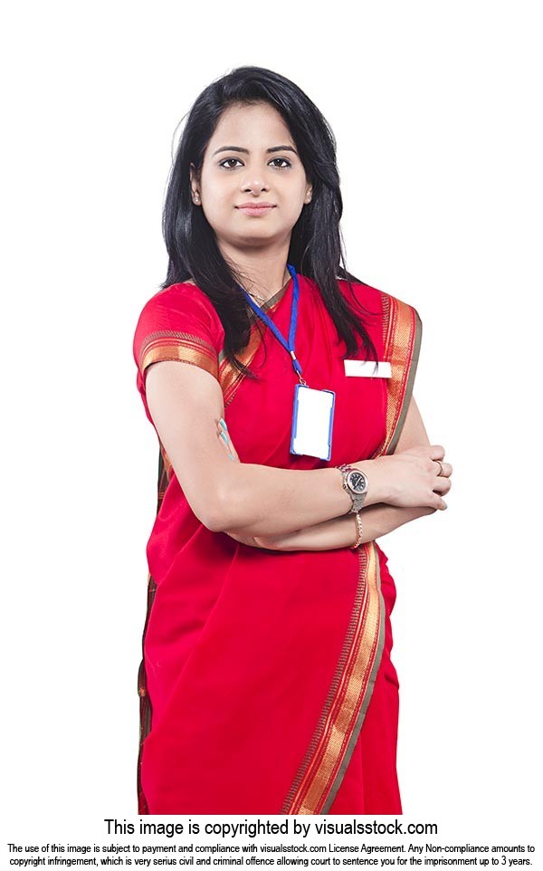 Indian Business Salesperson Woman