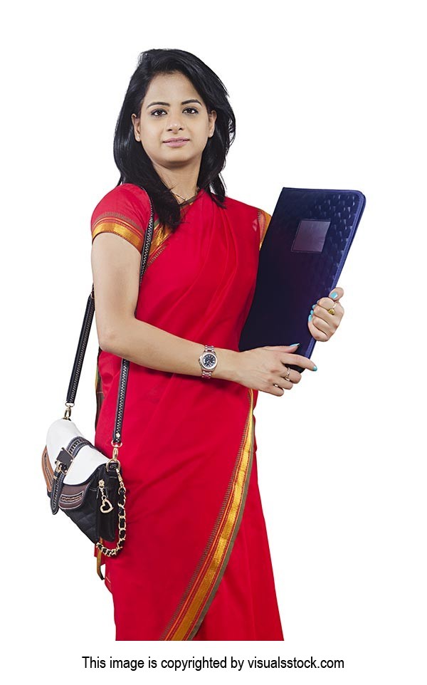 Indian Secretary Woman Saree