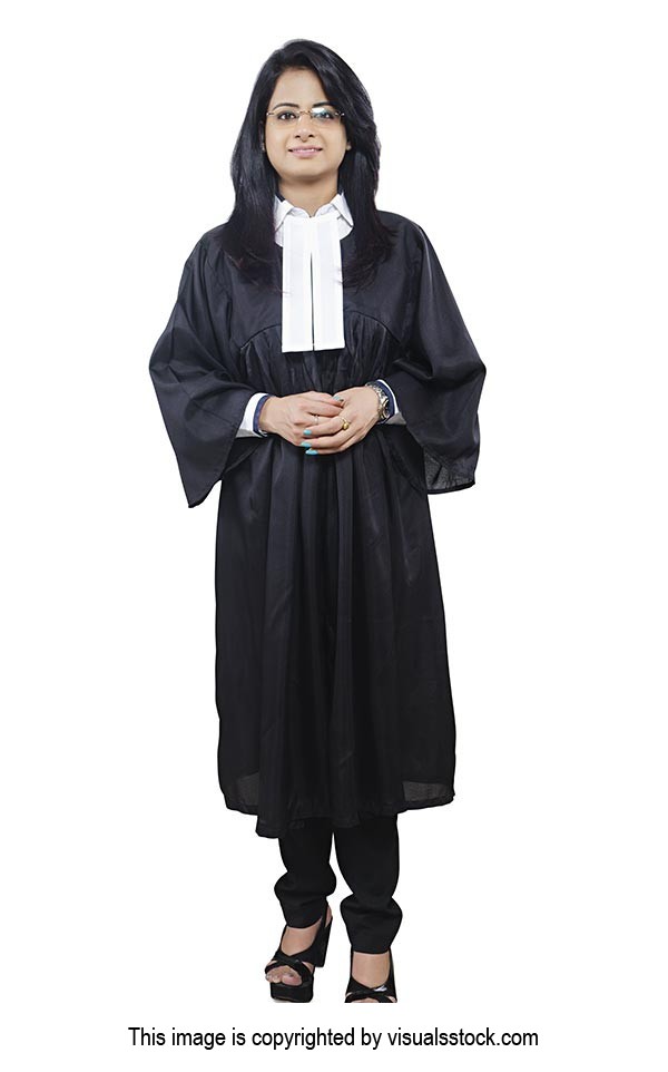 Indian Portrait Female Lawyer