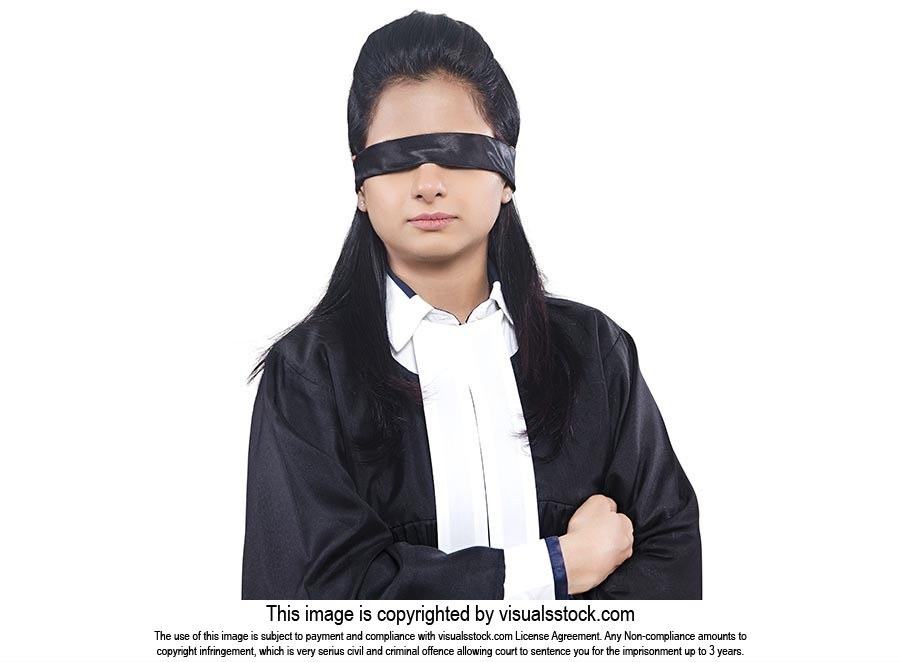 Blind Justice Woman Lawyer