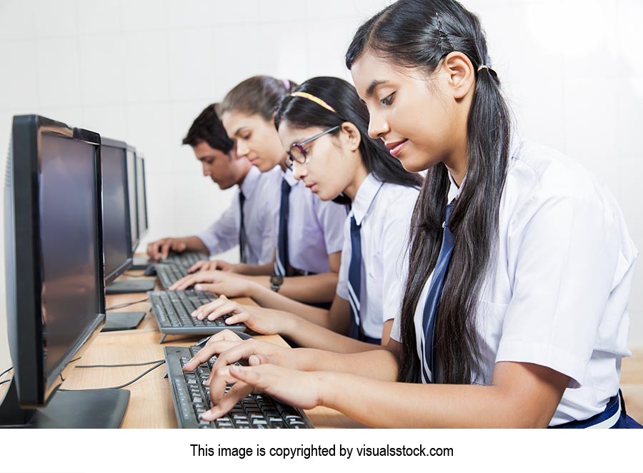 School Students Computer lab