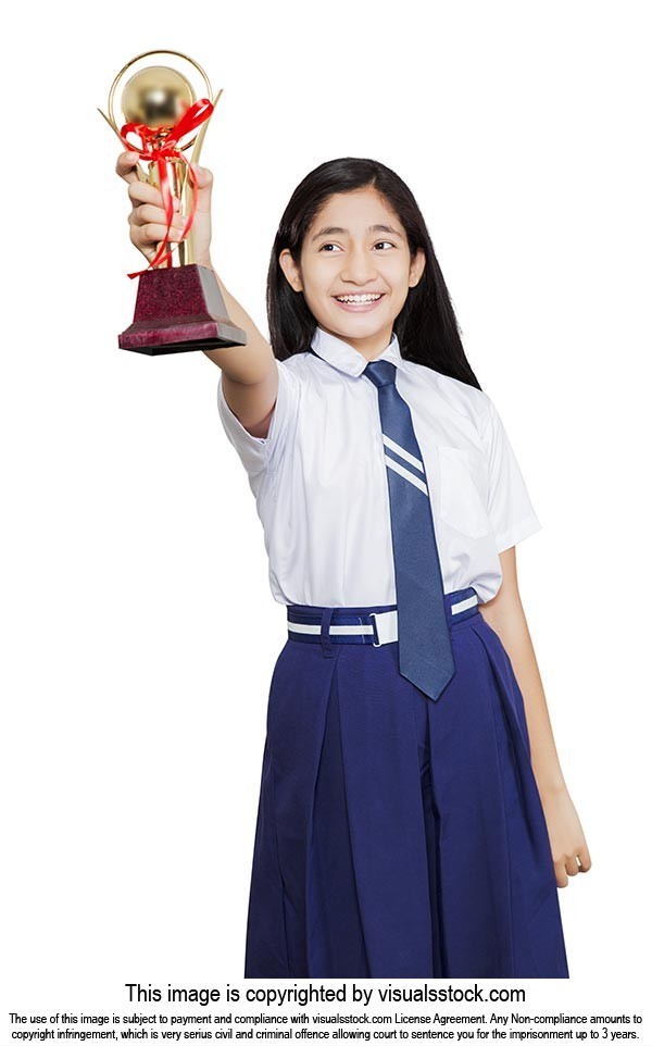 Girl Student Success Trophy