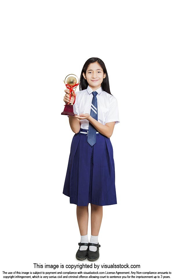Teenage Girl Student Trophy