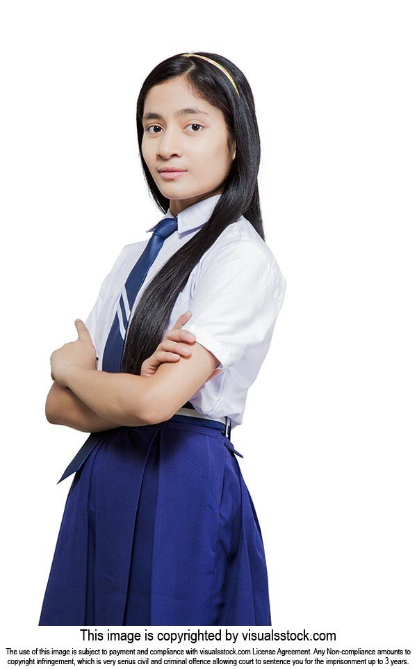 Teenage Girl School Student