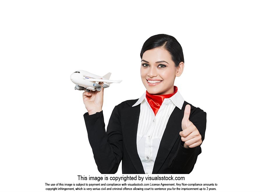 Indian Air hostess Thumbsup