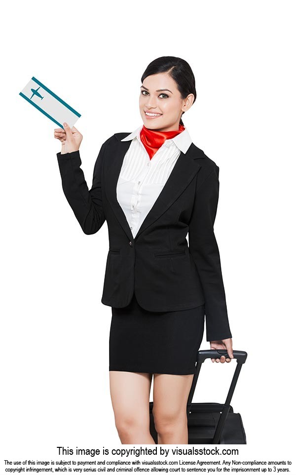 Air hostess Woman Ticket