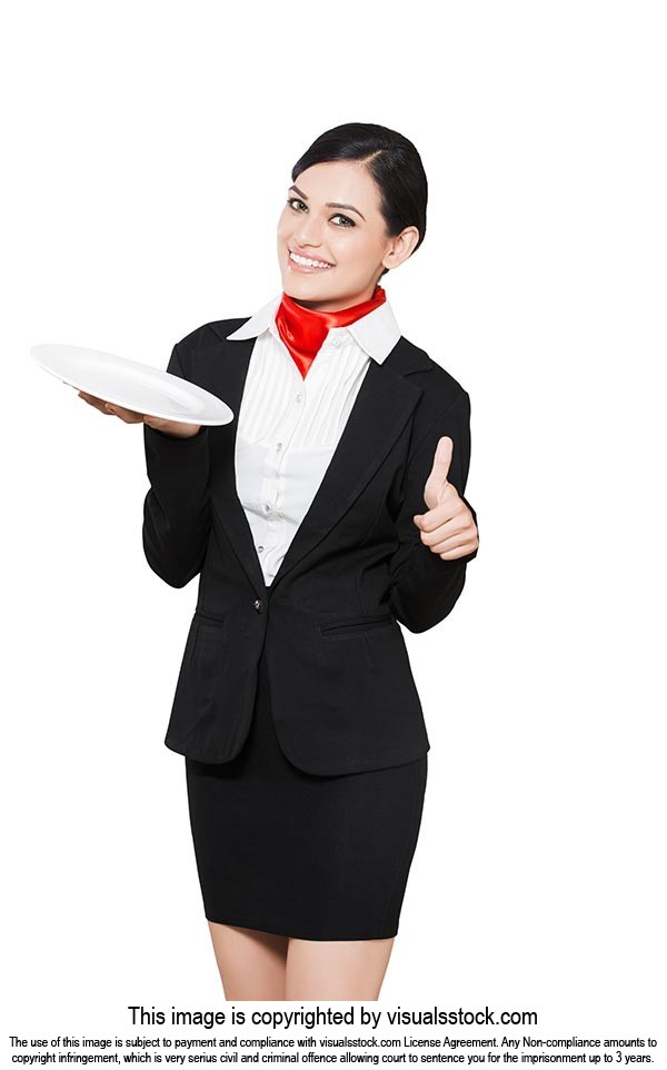 Female Waiter Taking Order