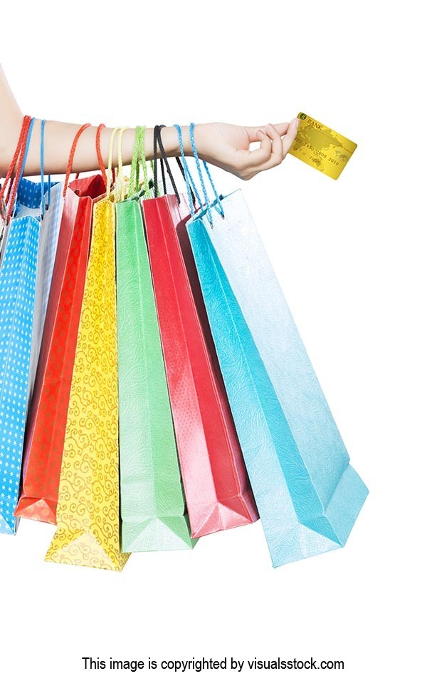 Credit Card Shopping Bags