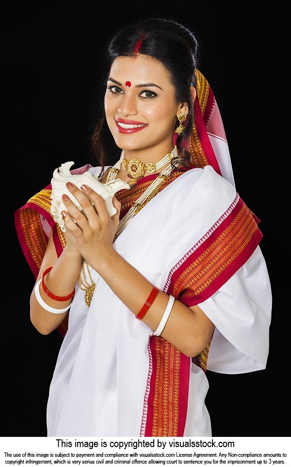 Indian Bengali Woman Worship