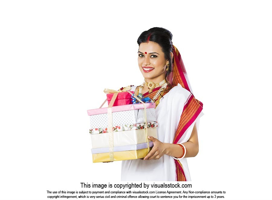 Indian Bengali Woman Gift
