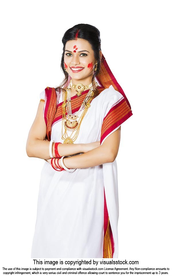 Indian Bengali Woman Festivals