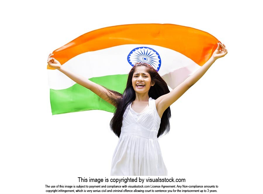 Indian;Girl Republic day