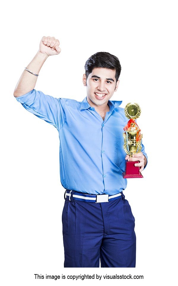 Teenager Student Trophy