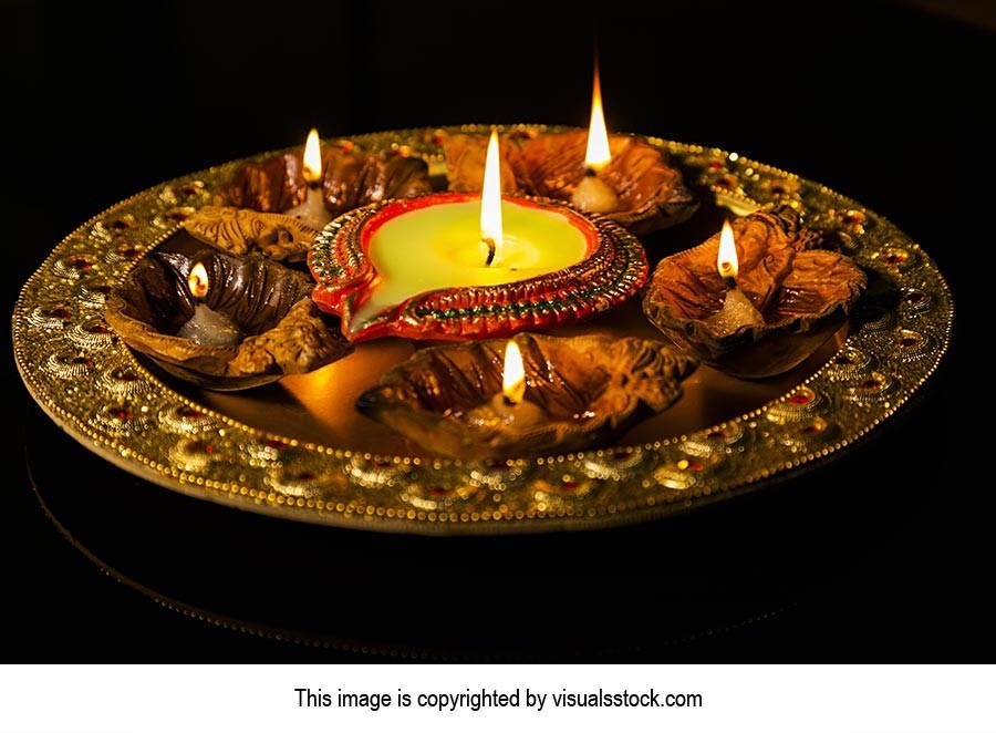 Abundance ; Black background ; Burning ; Celebrati