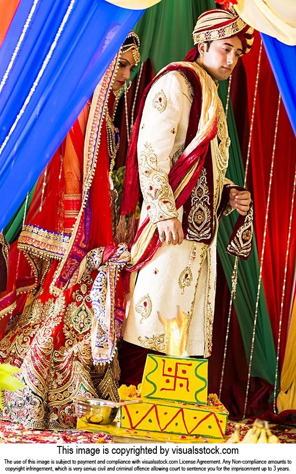 Indian Wedding Mandap Phere