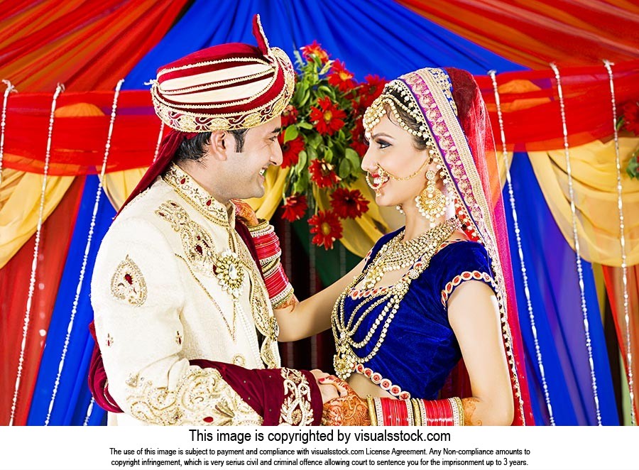 Indian Bride Groom Wedding