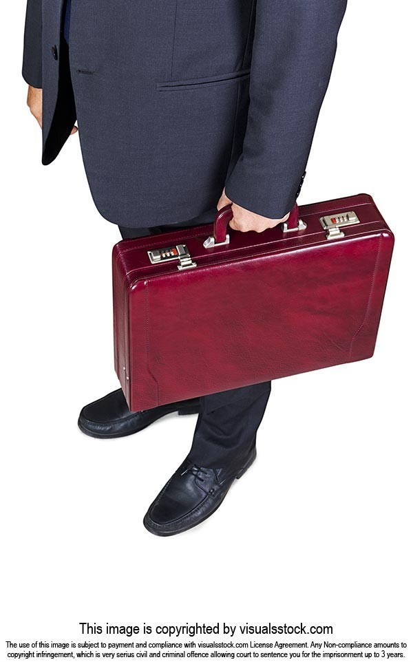 1 Person Only ; Adult Man ; Briefcase ; Business ;
