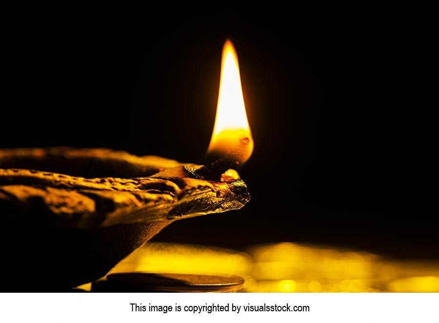 Black Background ; Burning ; Celebrations ; Close-