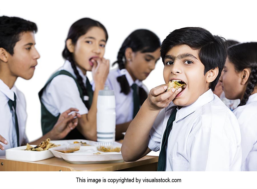 Boys ; Chapatti ; Classmate ; Color Image ; Creati