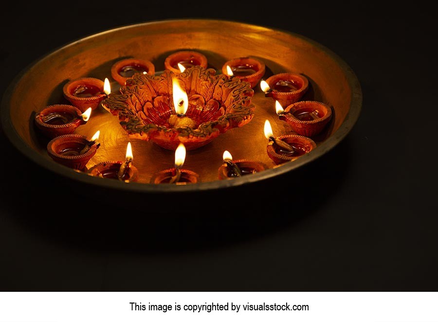 Abundance ; Arranging ; Black Background ; Burning