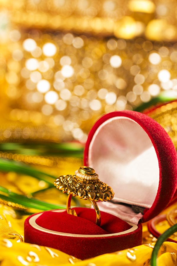 Engagement Ring Indian Marriage Hindu Traditional