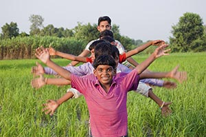 Agriculture ; Arms Outstretched ; Bonding ; Boys ;