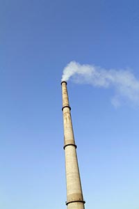 Architecture ; Blue Sky ; Chimney ; Cloudless ; Co