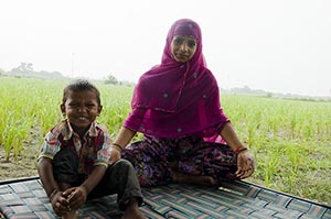 2 People ; Agriculture ; At Home ; Bonding ; Boys 