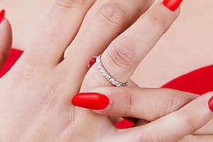 Beautiful Diamond Rings Jewellery For Woman