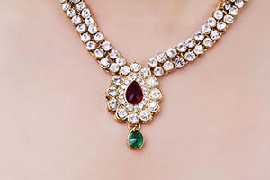 Diamond Necklace designs For Woman Jewellery Fashi