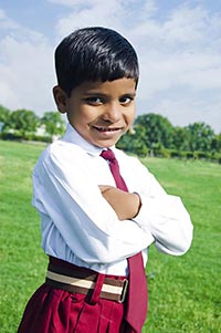 1 Person Only ; Arms Crossed ; Boys ; Color Image 