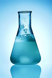 Apparatus ; Beaker ; Blue ; Bottle ; Bubble ; Chem