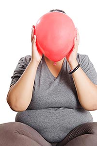1 Person Only ; Adult Woman ; Anxiety ; Balloon ; 