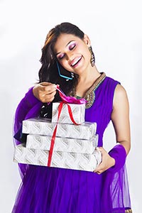 Woman Diwali Gift Talking Phone